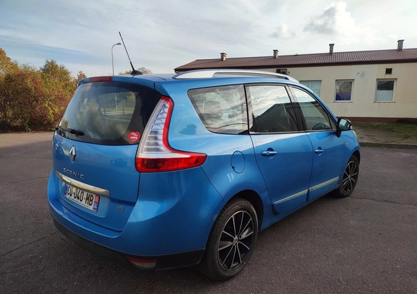 Renault Grand Scenic cena 16999 przebieg: 190000, rok produkcji 2013 z Konin małe 67